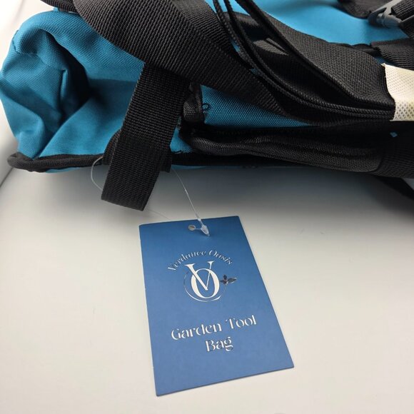 Verdance Oasis Blue Canvas Water‎ Resistant Garden Tool Bag 19 x 12.5 in - NEW - Picture 6 of 7